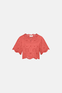 Soraya Top | Tropical Coral