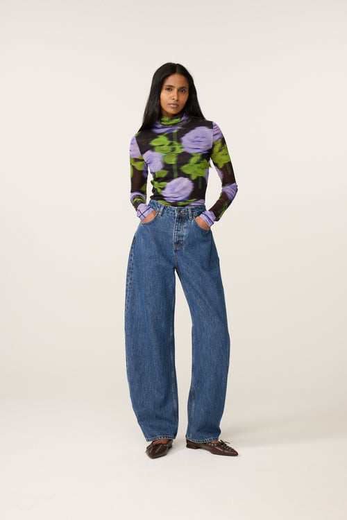 Jadyn Top | Purple/Black