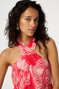 Esra Top | Warm White/Tropical