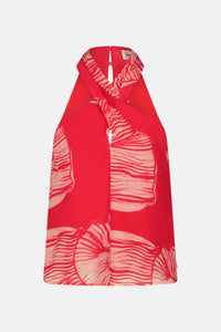 Esra Top | Warm White/Tropical