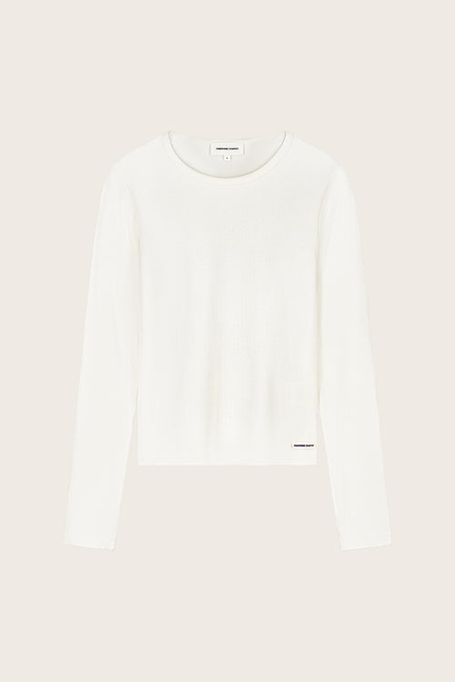 Tanja LS T-shirt | Cosy White