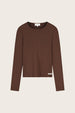 Tanja LS T-shirt | Chocolate Brown