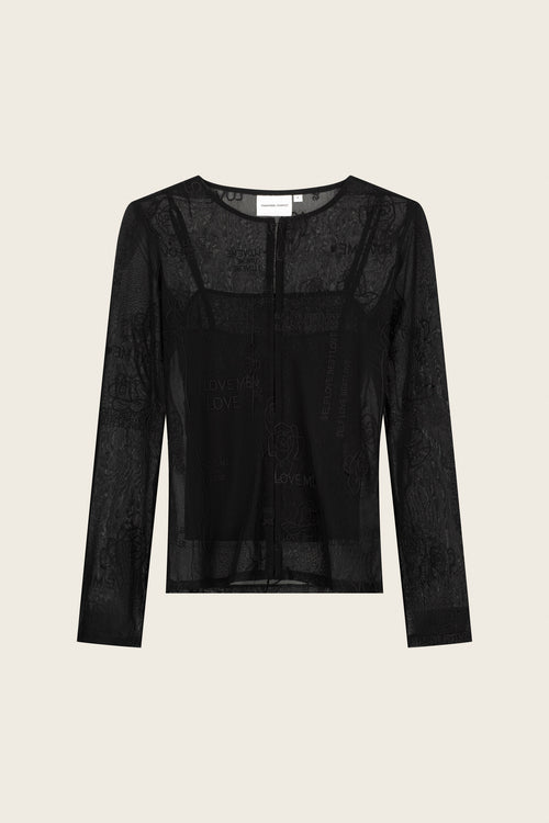 Pen Promise Top | Black