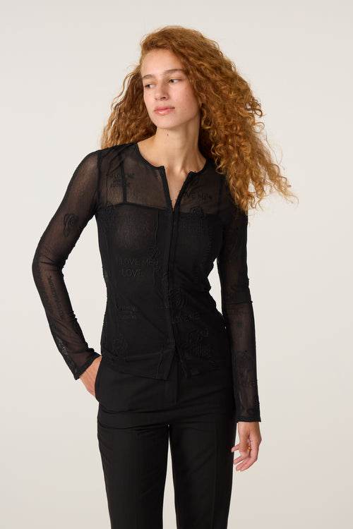 Pen Promise Top | Black