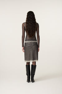 Junna Top | Cosy White/Black