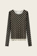 Junna Top | Cosy White/Black