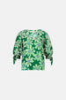 Nacha Top | Green Glow/Pool Blue