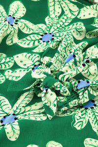 Nacha Top | Green Glow/Pool Blue