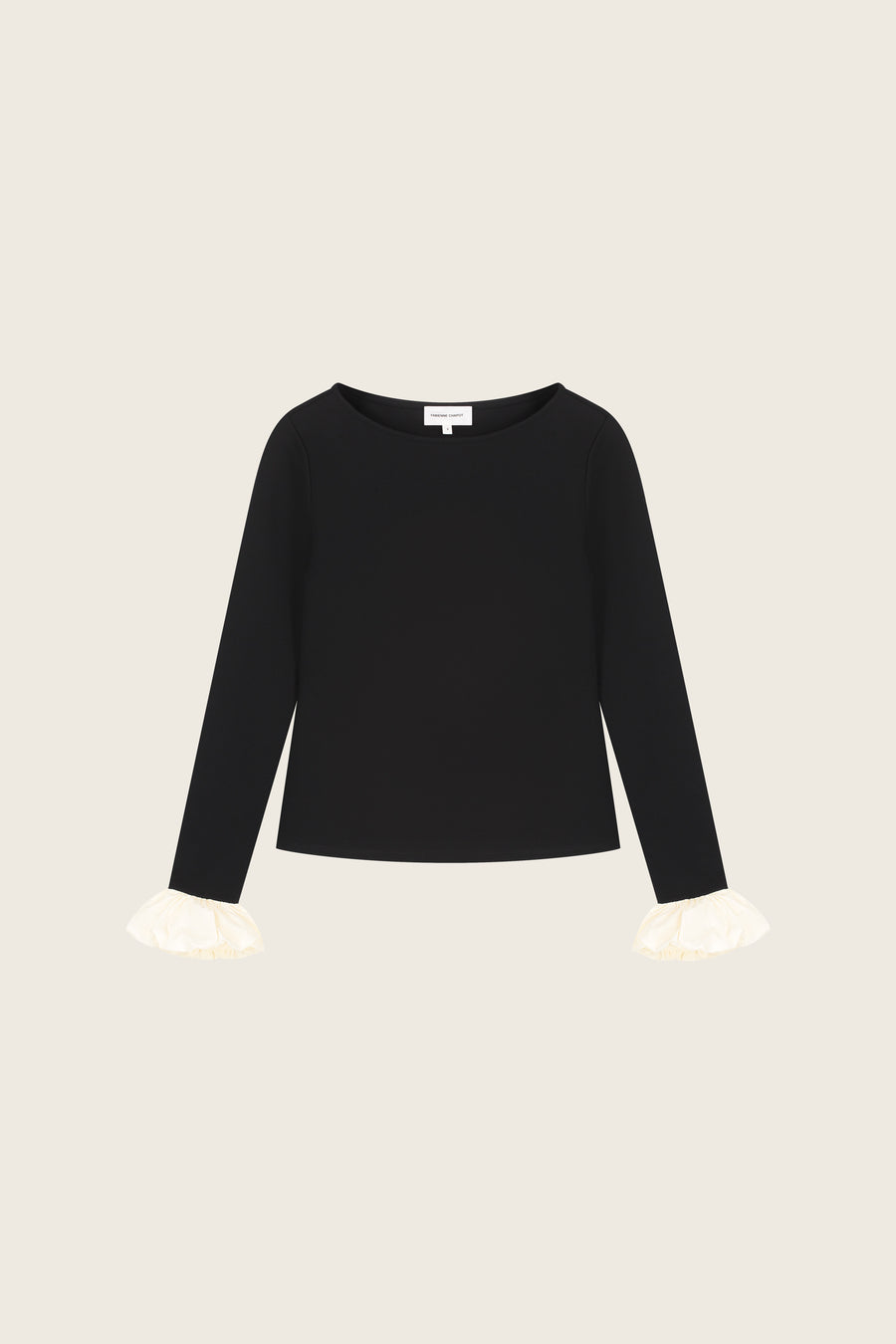 Pop Top | Black/Cosy White