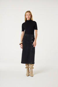 Jada Short Sleeve Top | Black