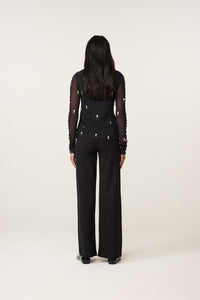 Kamea Top | Black/Cosy White