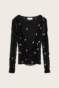 Kamea Top | Black/Cosy White