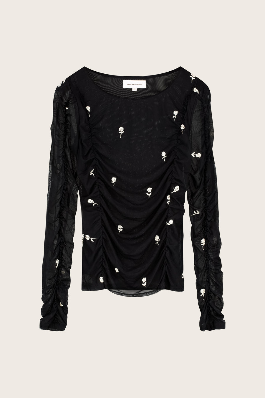 Kamea Top | Black/Cosy White