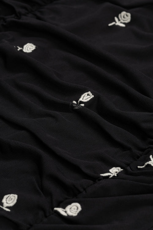 Kamea Top | Black/Cosy White