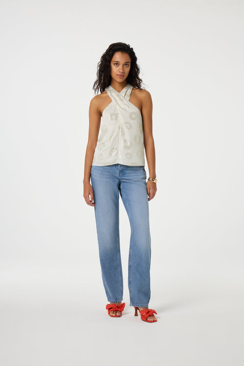 Esra Top | Cosy White