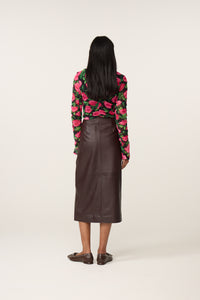 Karlis Top | Fab Fuchsia/Black