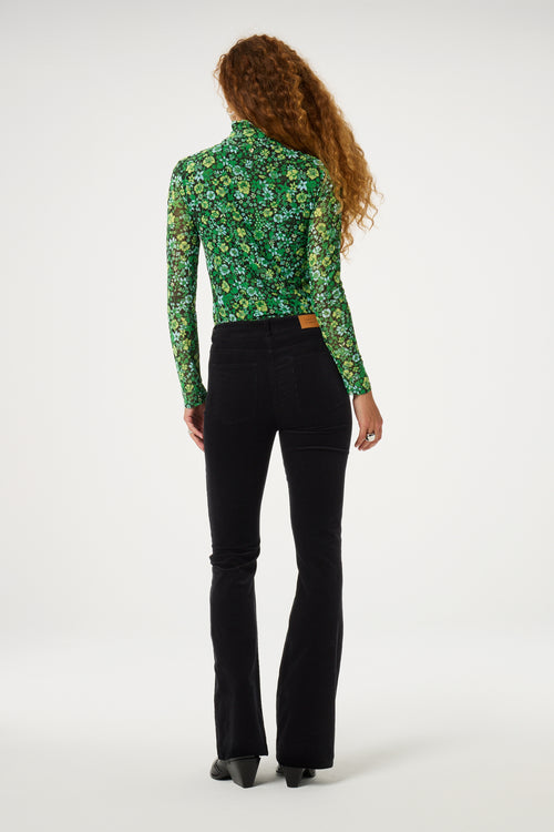 Eva Flare Trousers | Black