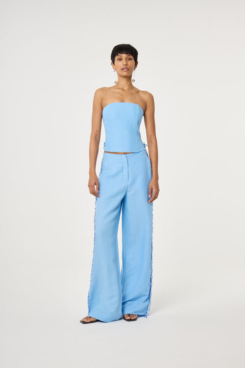 Barril Trousers | Resort Blue