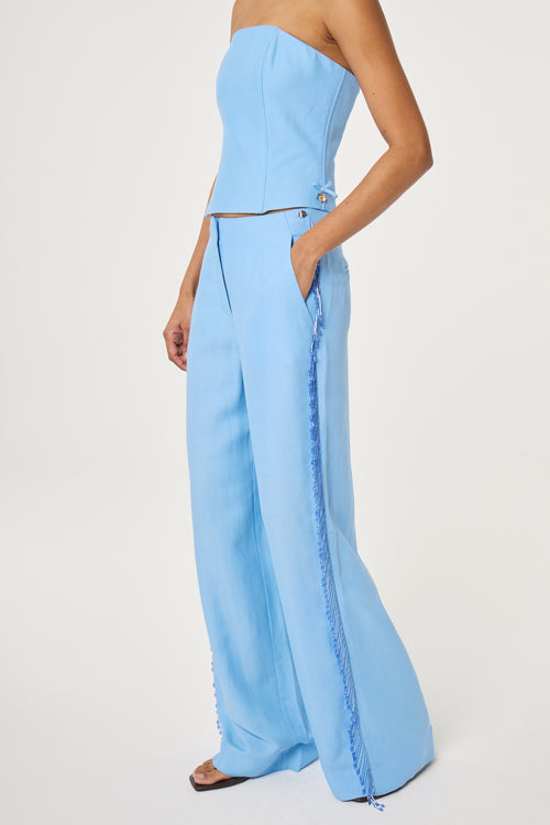 Barril Trousers | Resort Blue