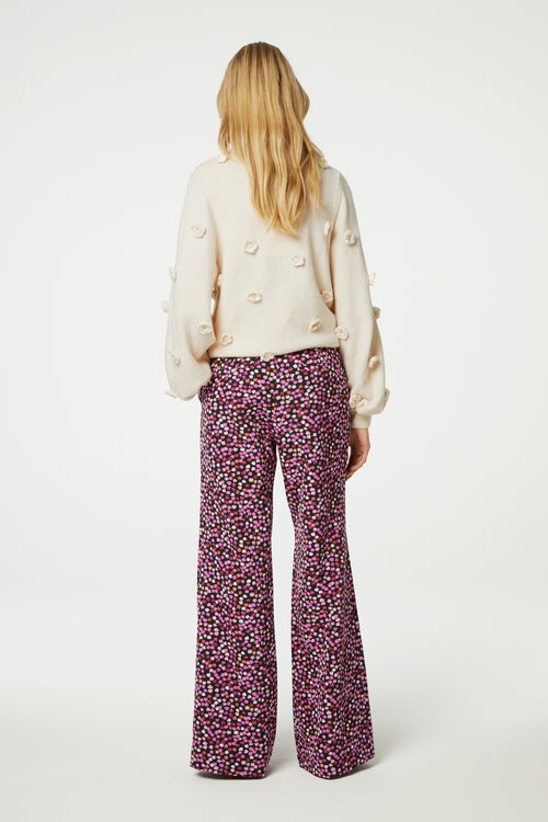 Puck Trousers | Black/Tawny Brown