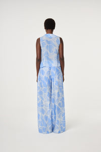 Brent Trousers | Light Blue/Crispy White