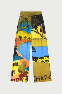 Brent Trousers | Yellow/Blue