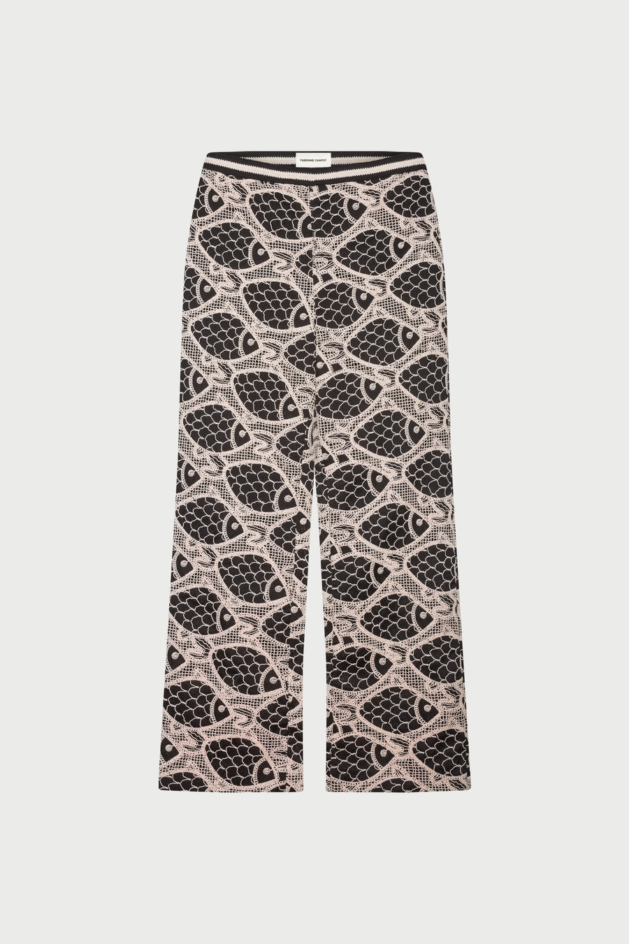Mora Trousers | Black/Cosy White