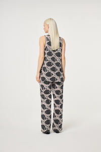 Mora Trousers | Black/Cosy White