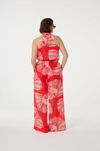 Brent Trousers | Warm White/Tropical