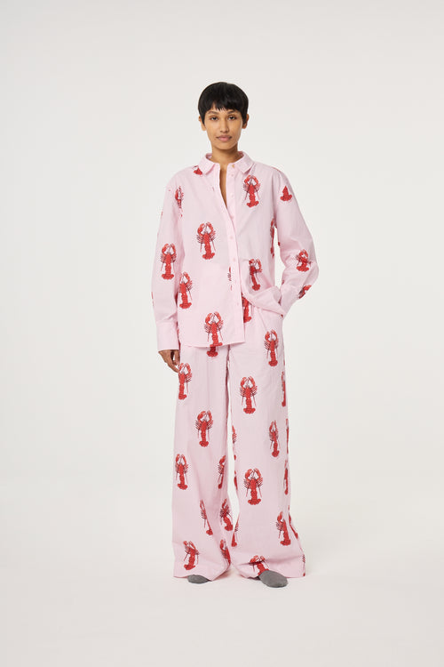 Vivien Trousers | Cherry Blossom/Tangerine Tango