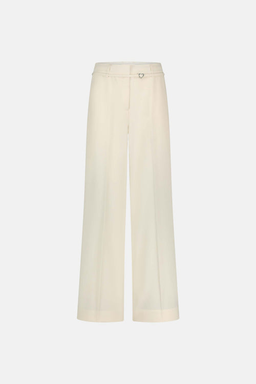 Nelsan Trousers | Cream White