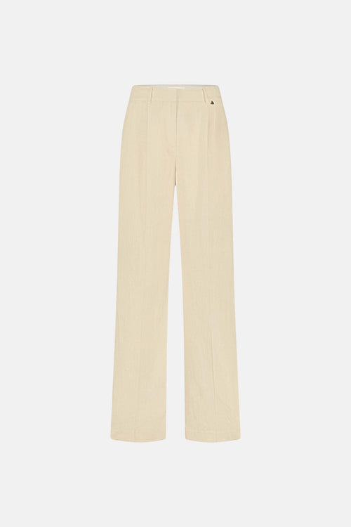 Nura Pleated Trousers | Latte