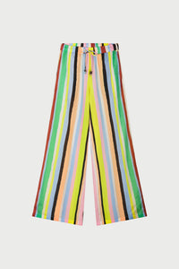 Praia Trousers | Light Blue/Navy