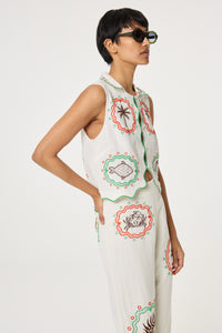 Guicho Trousers - Rita | Cosy White