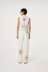 Guicho Trousers - Rita | Cosy White