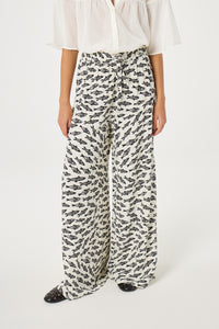 Palapa Trousers | Cosy White/Black