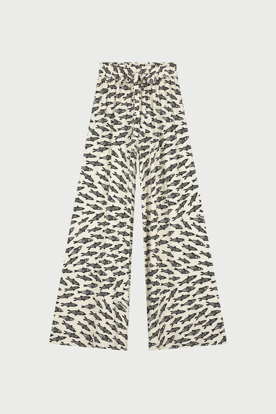 Palapa Trousers | Cosy White/Black