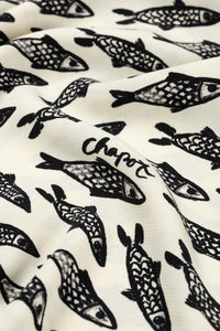 Palapa Trousers | Cosy White/Black