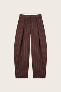 Charlot Trousers | Brown/Pink Rose
