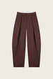 Charlot Trousers | Brown/Pink Rose
