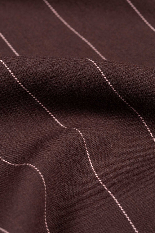 Charlot Trousers | Brown/Pink Rose