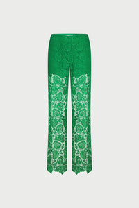 Mora Trousers | Green Apple