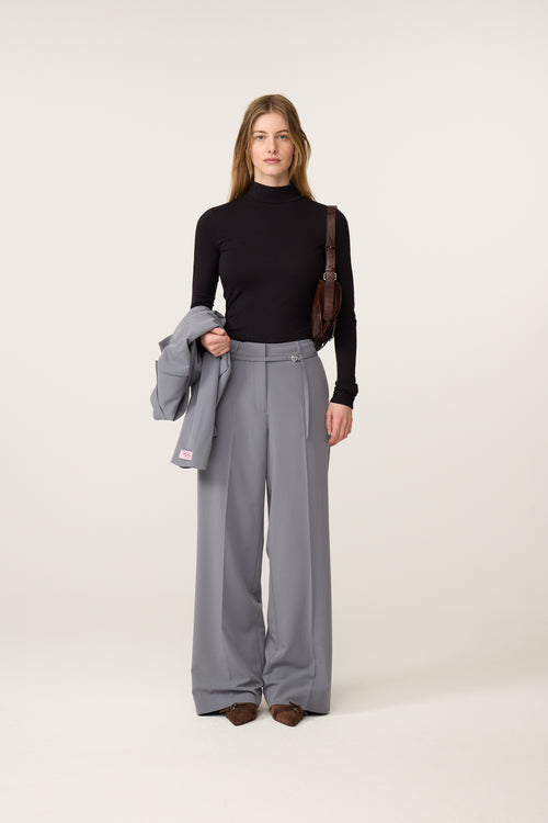 Nelsan Trousers | Office Grey