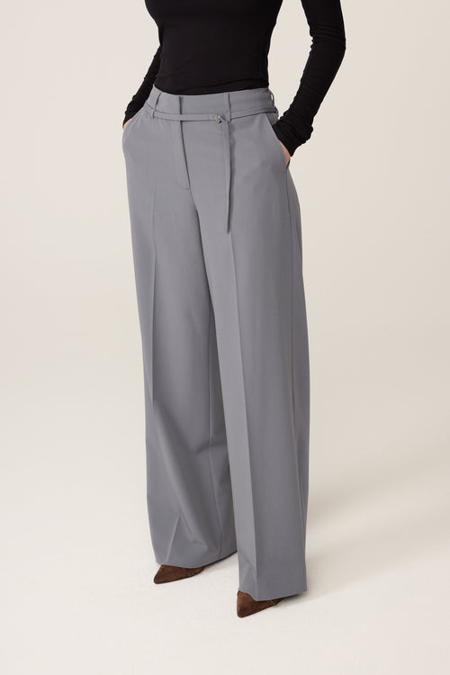 Nelsan Trousers | Office Grey