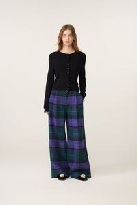 Milan Trousers | Purple/Green