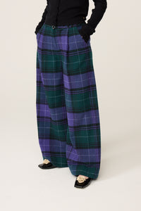 Milan Trousers | Purple/Green