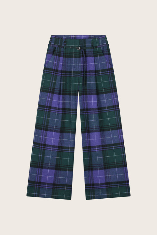 Milan Trousers | Purple/Green