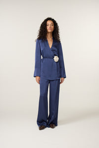 Emma Trousers | Maritime Blue