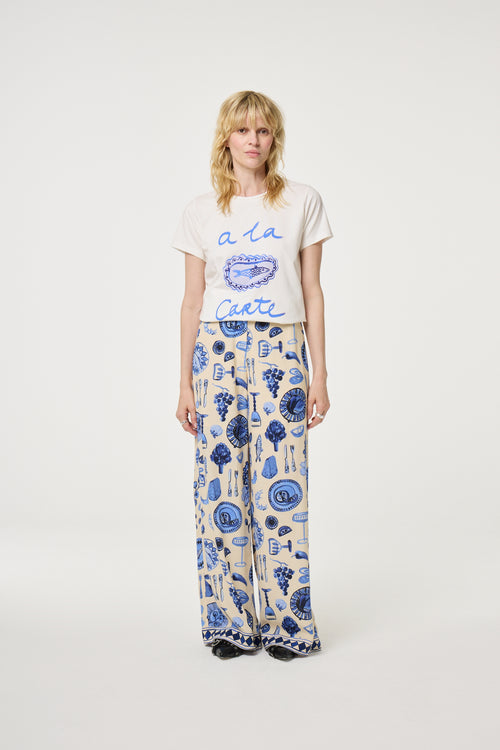 Rose Aperitif T-shirt | Cosy White