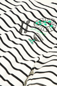 Benja T-Shirt | Cosy White/Black